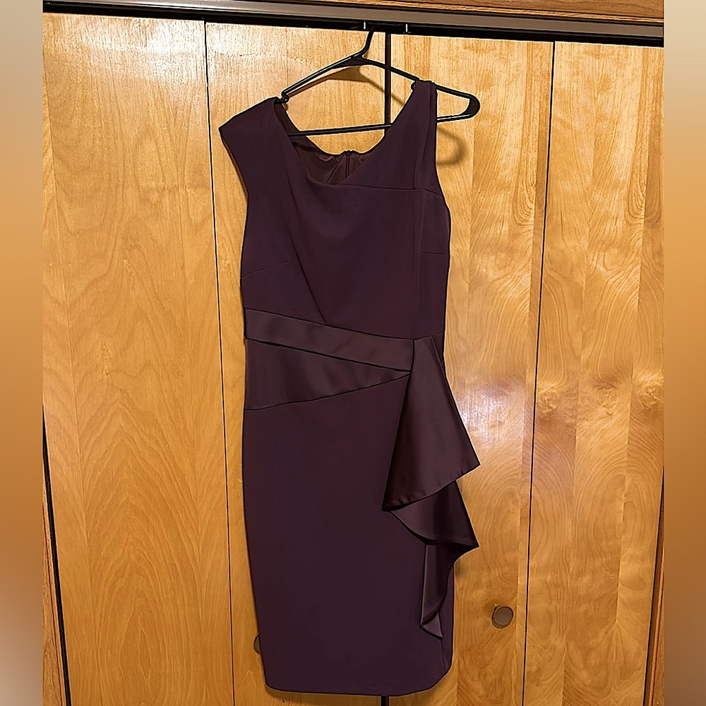 Plum colored Signature Series of Joseph Ribkoff Collection. Flattering style.